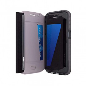 Tech21 Evo Frame Wallet pre Samsung Galaxy S6 Edge Black